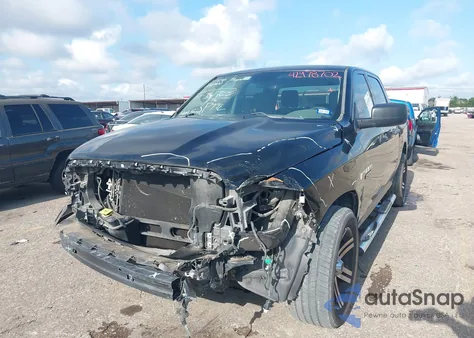 2013 Ram 1500 Express z USA, uszkodzony, nr VIN 1C6RR6KT4DS508061